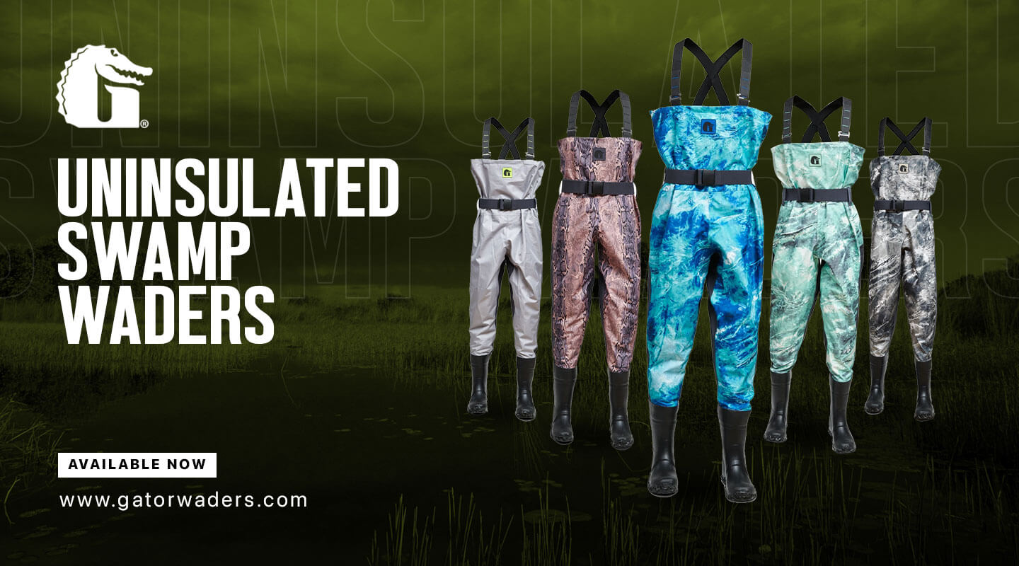 Gator Waders Release New Uninsulated Swamp Waders - High Lifter Blog
